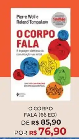 Livraria Leitura o corpo fala oferta
