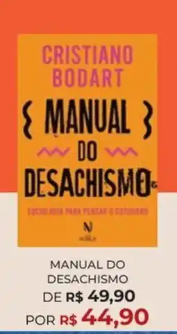 Livraria Leitura Manual do desachismo oferta