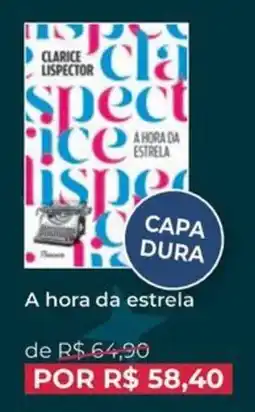 Livraria Leitura A hora da estrela oferta