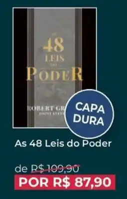 Livraria Leitura as 48 leis do poder oferta