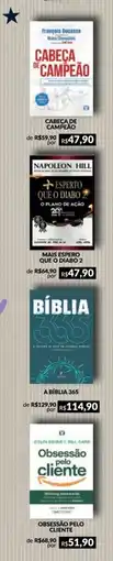 Livraria Leitura Cabeça de campeão oferta