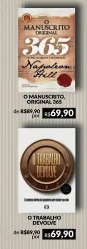Livraria Leitura o manuscrito original 365 oferta
