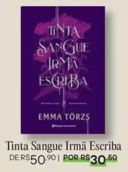 Livraria Leitura Tinta Sangue Irmã Escriba oferta