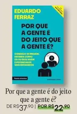 Livraria Leitura por que a gente é do jeito que a gente é? oferta