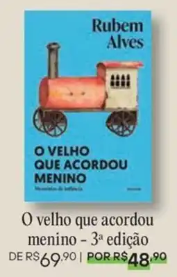 Livraria Leitura O velho que acordou menino oferta