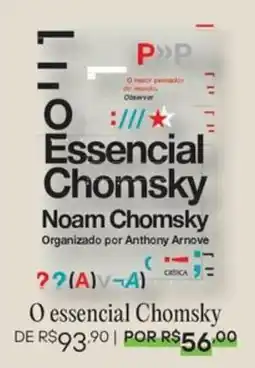 Livraria Leitura O essencial Chomsky oferta