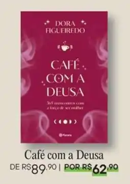 Livraria Leitura Café com a deusa oferta