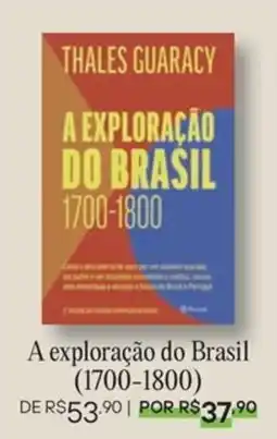 Livraria Leitura a exploração do brasil (1700-1800) oferta