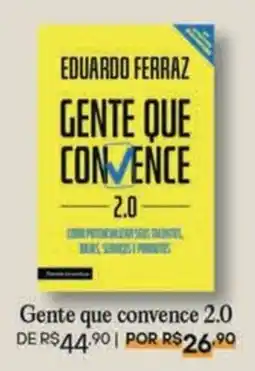 Livraria Leitura Gente que convence 2.0 oferta