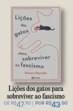 Livraria Leitura Lições dos gatos para sobreviver ao fascismo oferta