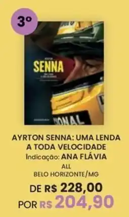 Livraria Leitura ayrton senna: uma lenda a toda velocidade oferta