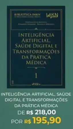 Livraria Leitura Inteligência artificial, saúde digital e transformações da prática médica oferta
