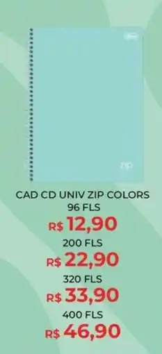 Livraria Leitura cad cd univ zip colors oferta