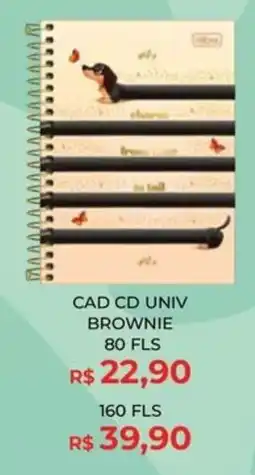 Livraria Leitura cad cd univ brownie oferta