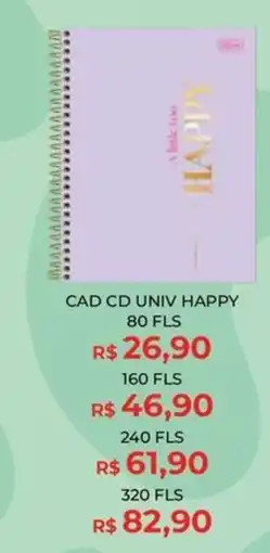 Livraria Leitura cad cd univ happy oferta