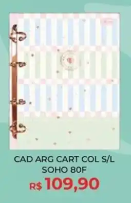 Livraria Leitura cad arg cart col s/l soho 80f oferta