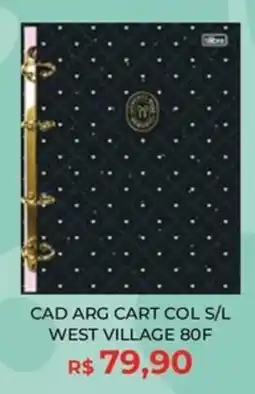 Livraria Leitura Cad arg cart col s/l west village 80f oferta