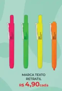 Livraria Leitura marca texto retratil oferta