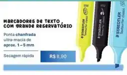 Livraria Leitura Marcadores de texto, com grande reservatório oferta