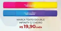 Livraria Leitura marca texto double infinity c/ cheiro oferta