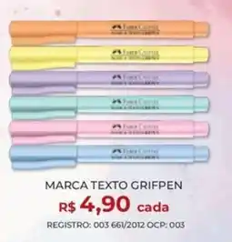 Livraria Leitura marca texto griffen oferta