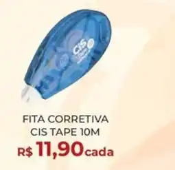 Livraria Leitura Fita corretiva cis tape 10m oferta
