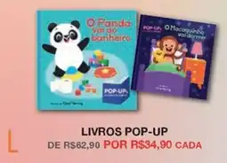 Livraria Leitura Livros pop-up oferta