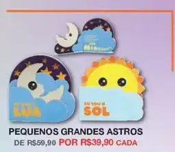 Livraria Leitura pequenos grandes astros oferta