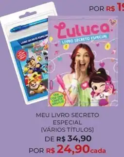 Livraria Leitura meu livro secreto especial oferta