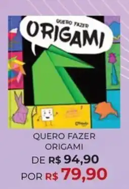 Livraria Leitura Quero fazer origami oferta