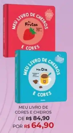 Livraria Leitura meu livro de cores e cheiros oferta