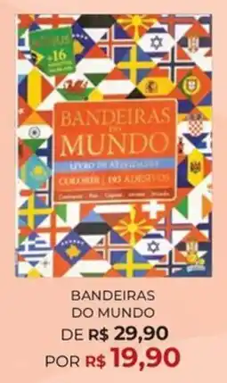 Livraria Leitura bandeiras do mundo oferta