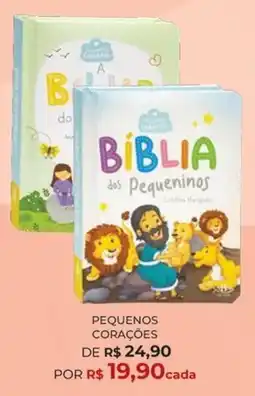 Livraria Leitura Bíblia dos Pequeninos oferta