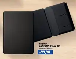 Livraria Leitura Pasta c/ caderno a5 64 fls oferta