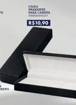 Livraria Leitura Caixa presente para caneta oferta