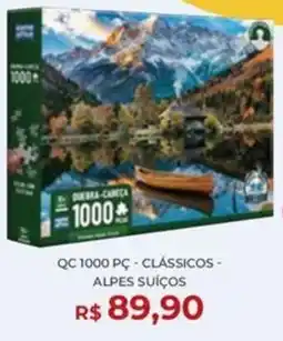 Livraria Leitura QC 1000 PÇ - CLÁSSICOS - ALPES SUIÇOS oferta
