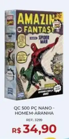 Livraria Leitura qc 500 pc nano - homem-aranha oferta