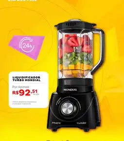 Casa e Vídeo Liquidificador turbo mundial oferta