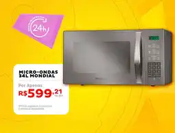 Casa e Vídeo Micro-ondas 34l mondial oferta
