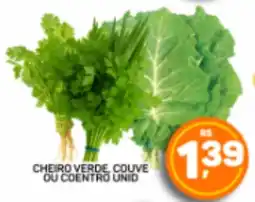 Juzan Cheiro verde, couve ou coentro unid oferta