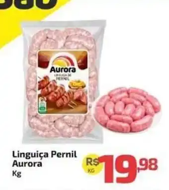 Supermercado Jacomar Linguiça Pernil Aurora oferta