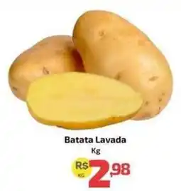 Supermercado Jacomar Batata lavada oferta