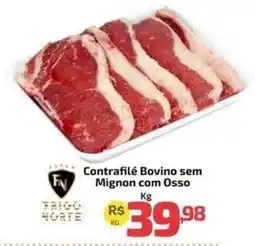 Supermercado Jacomar Contrafilé Bovino sem Mignon com Osso oferta