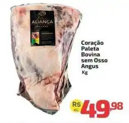 Supermercado Jacomar Coração Paleta Bovina sem Osso Angus oferta
