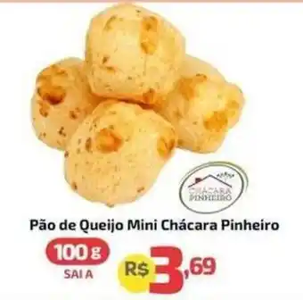 Supermercado Jacomar Pão de Queijo Mini Chácara Pinheiro oferta