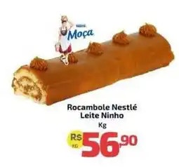 Supermercado Jacomar Rocambole Nestlé Leite Ninho oferta