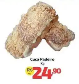 Supermercado Jacomar Cuca Padeiro oferta
