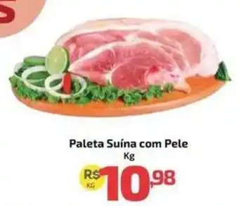 Supermercado Jacomar Paleta Suína com Pele oferta