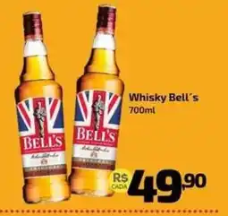 Supermercado Jacomar Whisky Bell's oferta