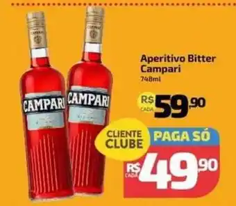 Supermercado Jacomar Aperitivo Bitter Campari oferta